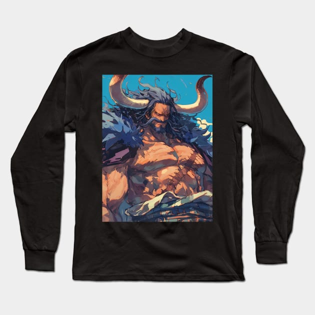 Pirate Odyssey: Anime-Manga Legacy, Mythical Islands, and Swashbuckling Excitement Long Sleeve T-Shirt by insaneLEDP